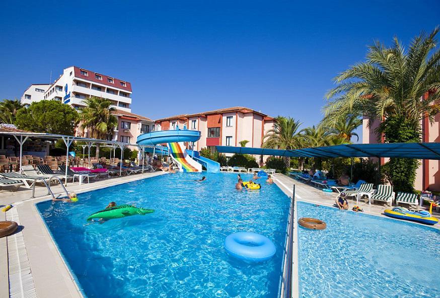 Sural Garden Hotel Сиде Экстерьер фото
